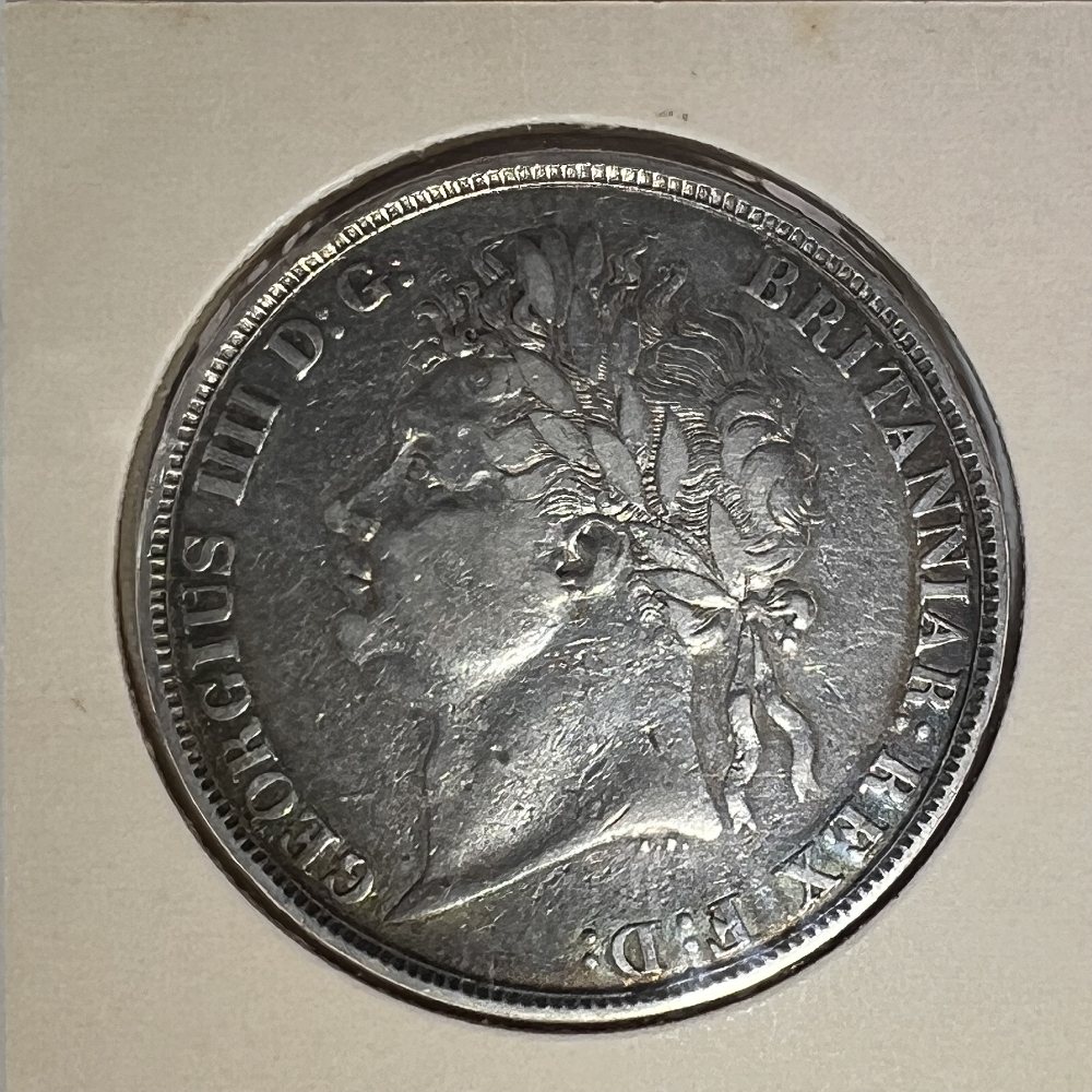 UK Sterling silver crown - King George IIII - 1821