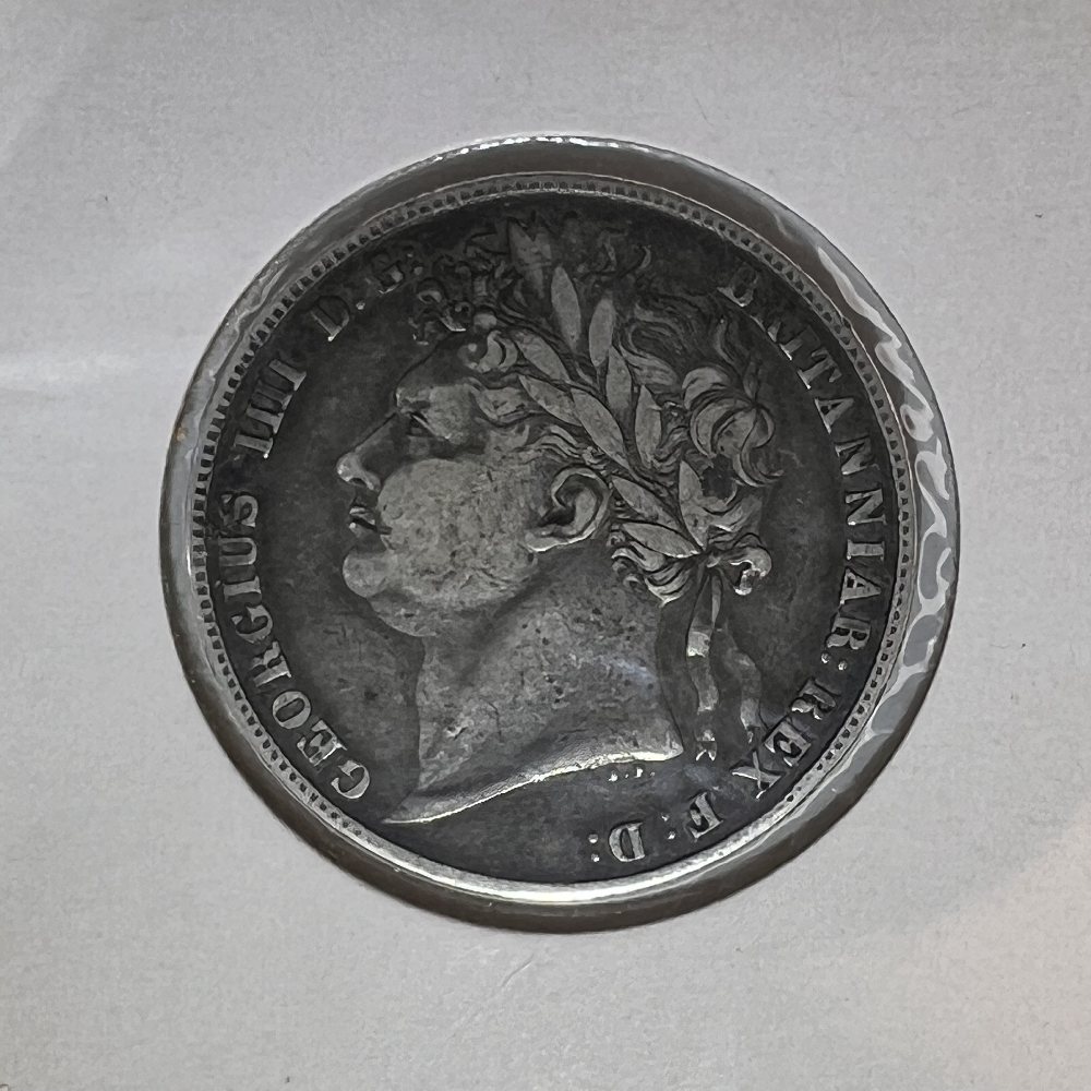 UK Sterling silver half crown - King George IIII - 1821