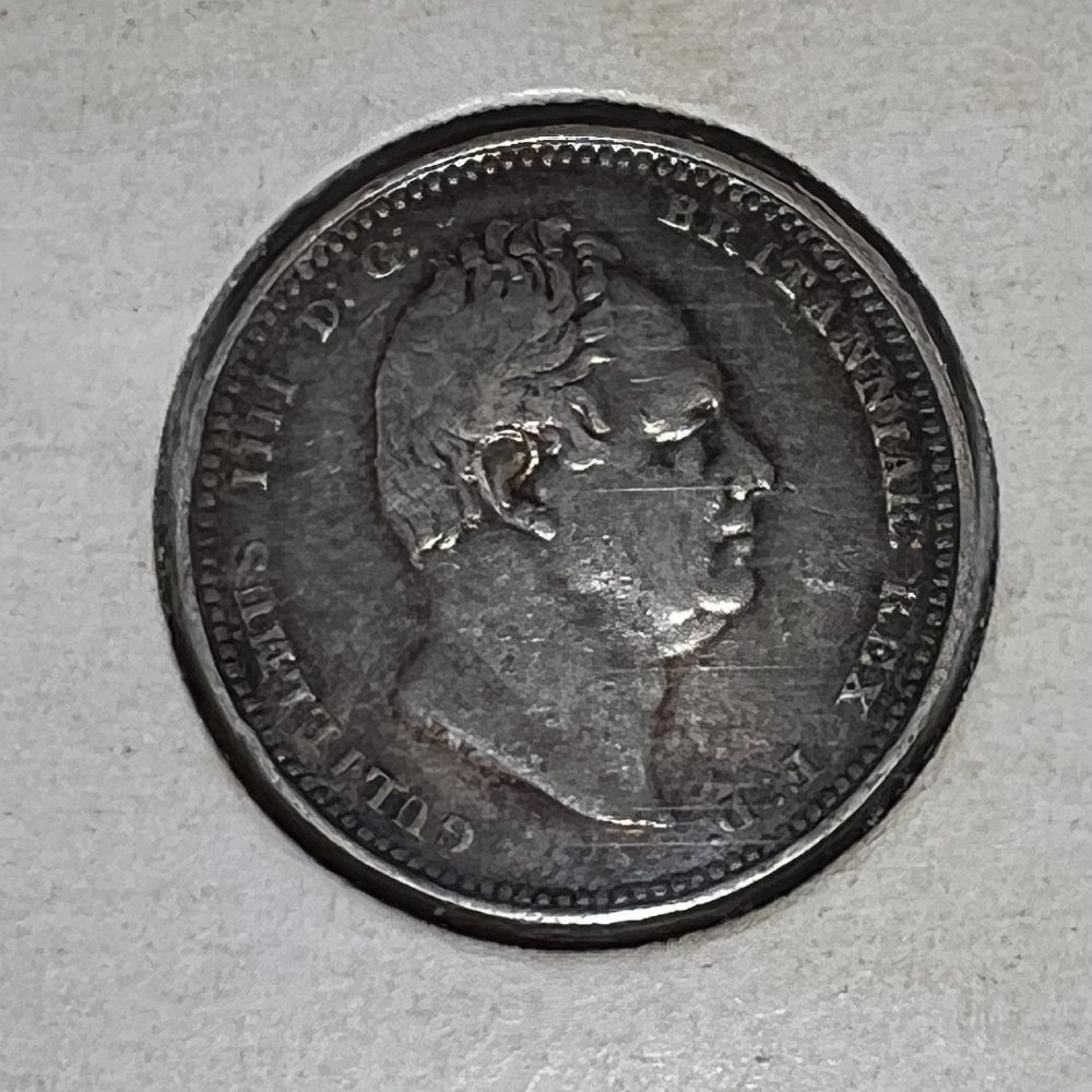 UK Sterling silver shillings - King William IV - 1836