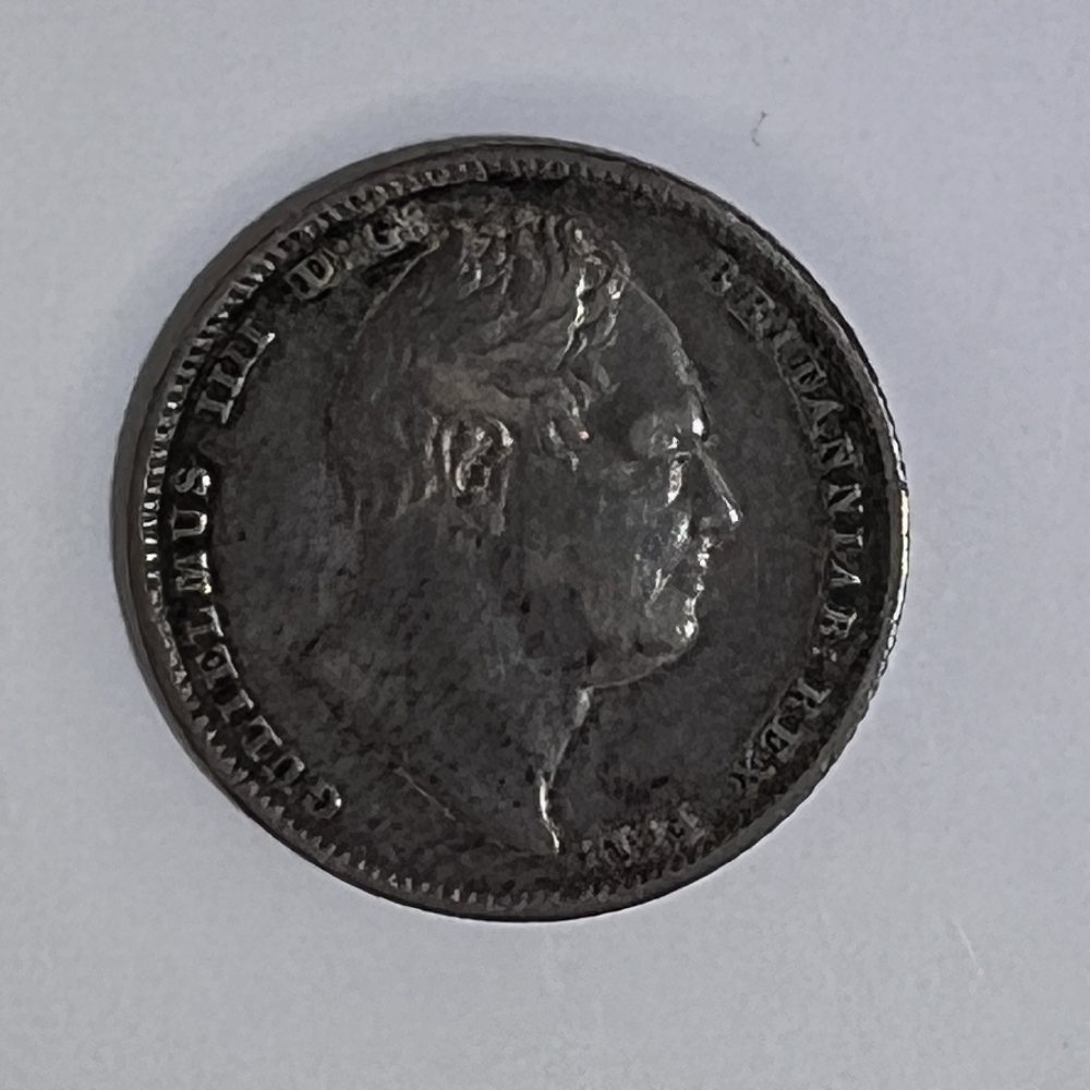 UK Sterling silver 6 pence - King William IV - 1834