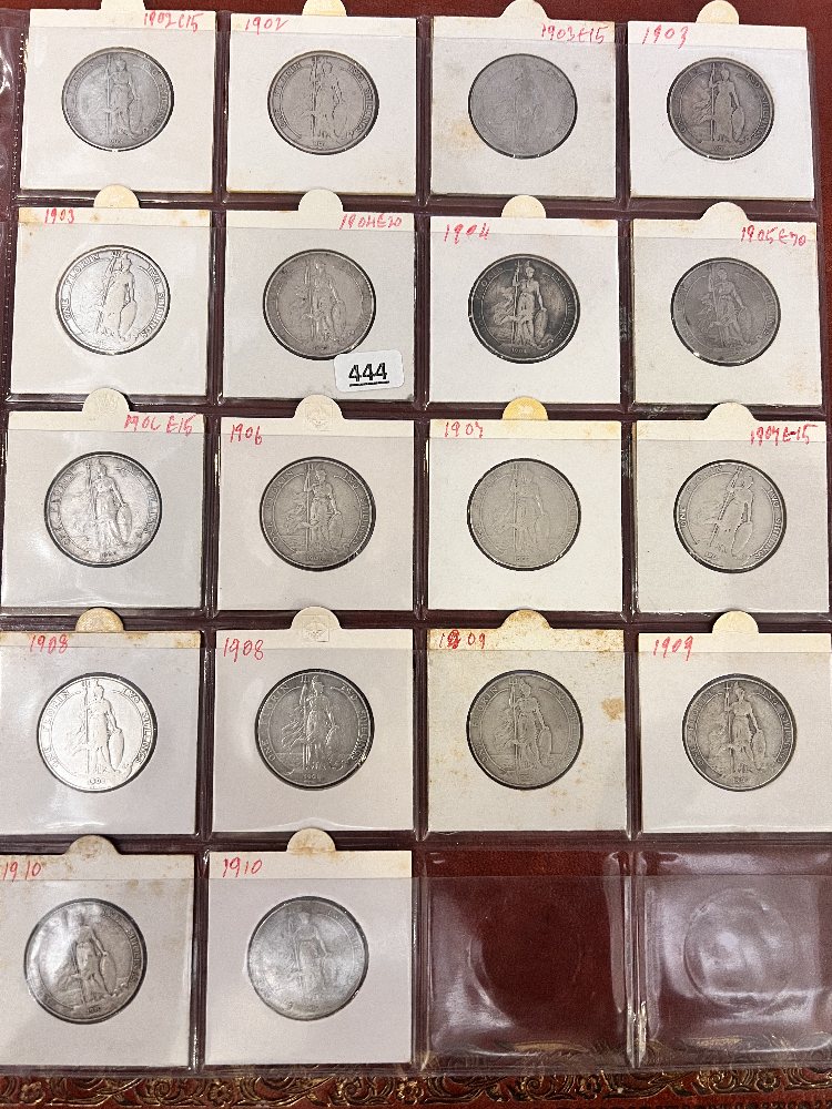 UK Sterling silver florins - Kind Edward VII (18 coins)