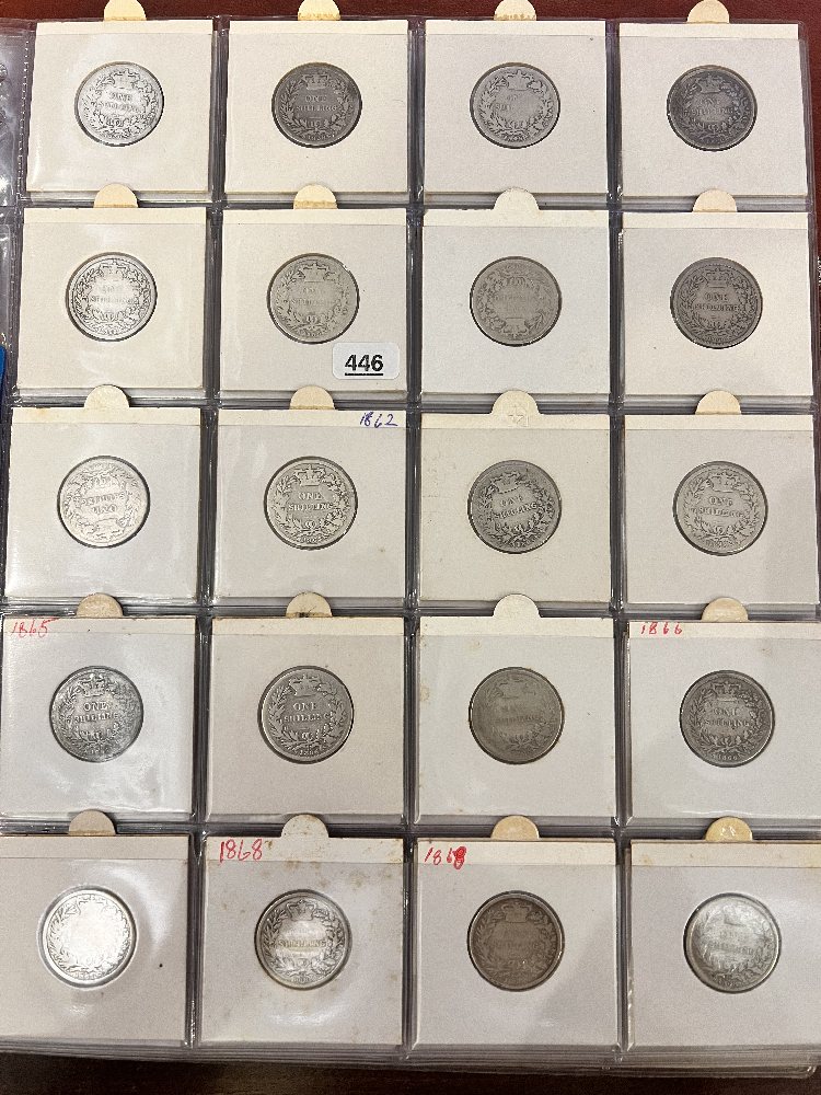 UK Sterling shillings (150 coins)