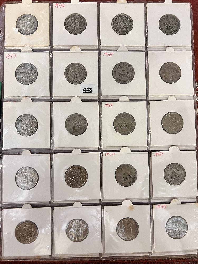UK Shillings (54 coins)