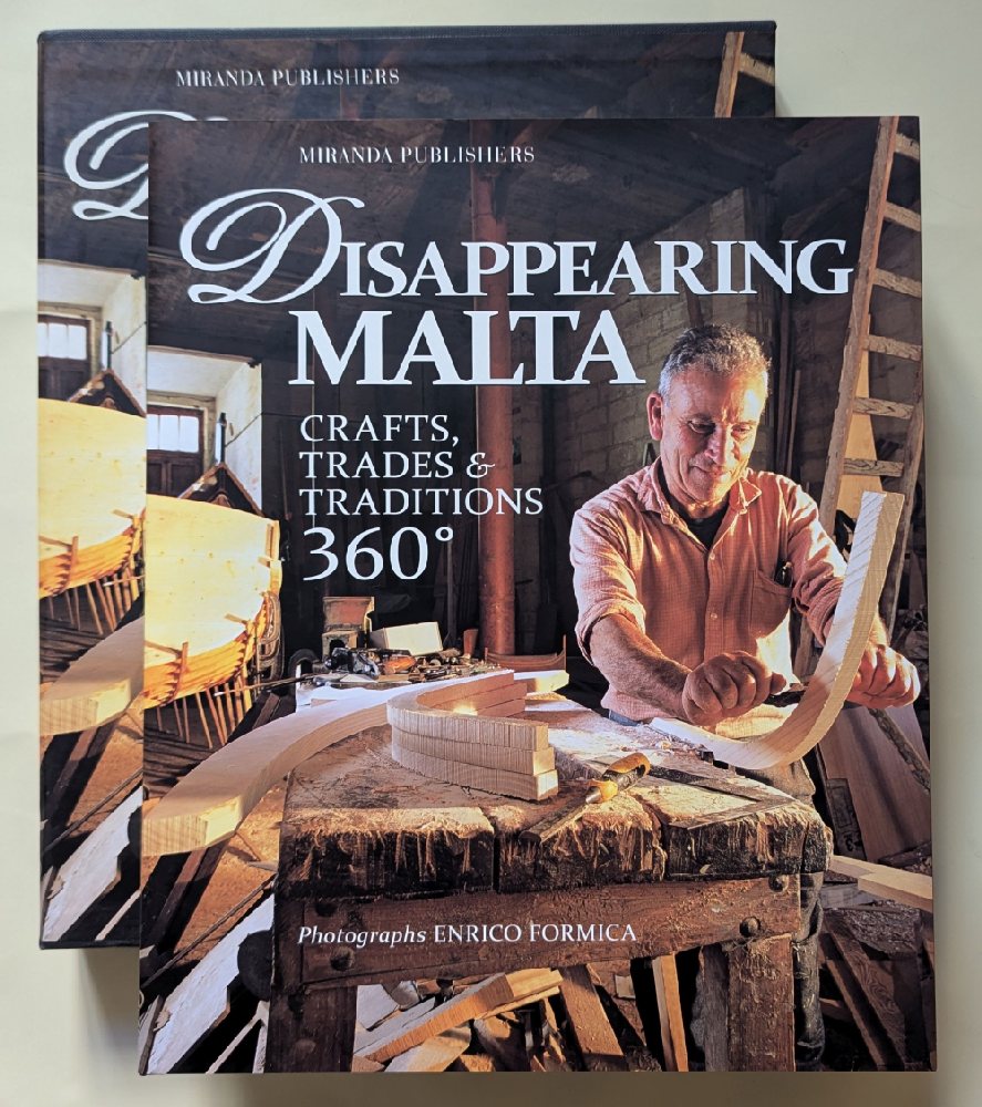 Miranda Publishers, Disappearing Malta - Crafts, Trades & Traditions 360 (hb)