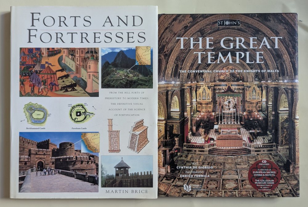 De Giorgio Cynthia The Great Temple; Brice Martin, Forts and Fortresses (2)