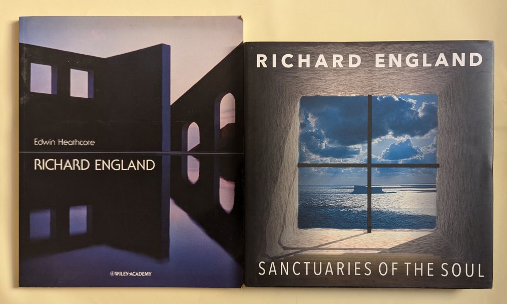 England Richard, Sanctuaries of the Soul; Heathcore Edwin Richard England, autographed (2) both sign