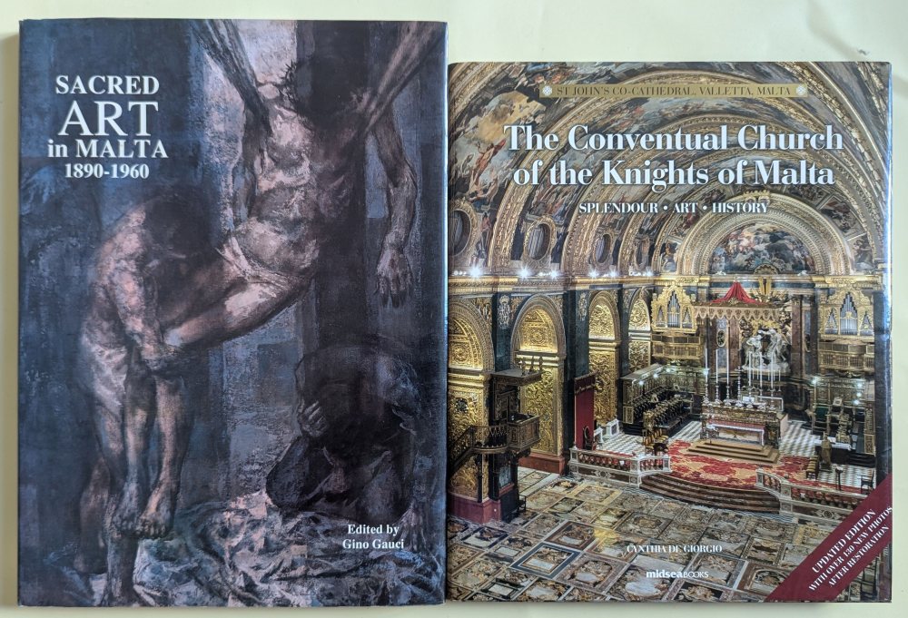 De Giorgi Cynthia, The Conventual Church of the Knights of Malta; Gauci Gino (ed) Sacred art in Malt