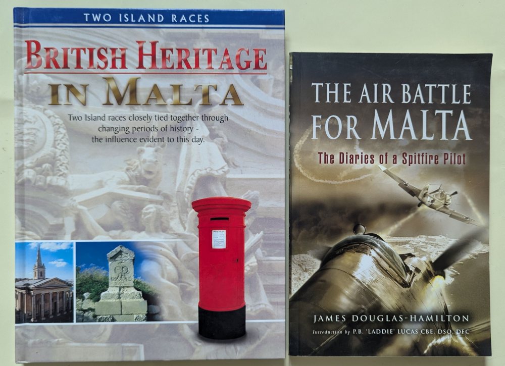 Doduglas Hammilton J, The Air battle for Malta; Two Island Races - British Heritage in Malta (2)