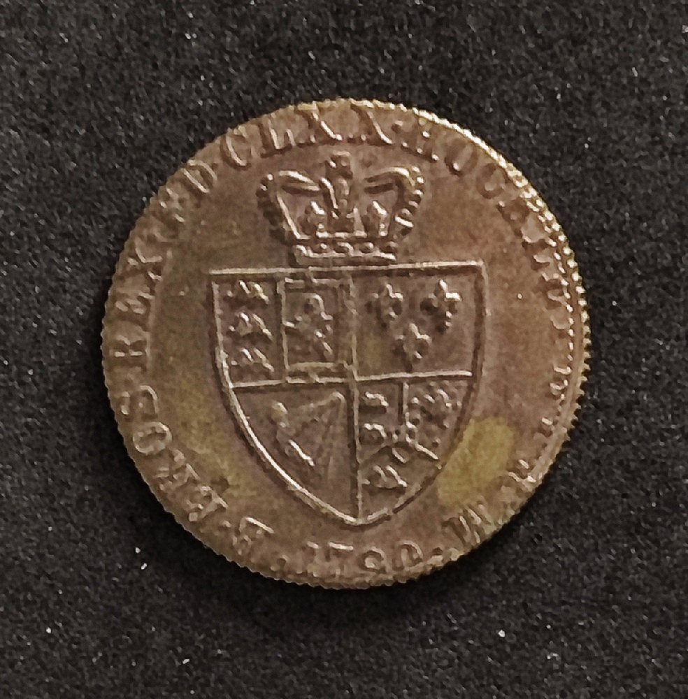 Geo III  1d (token ?) 1790 (F)