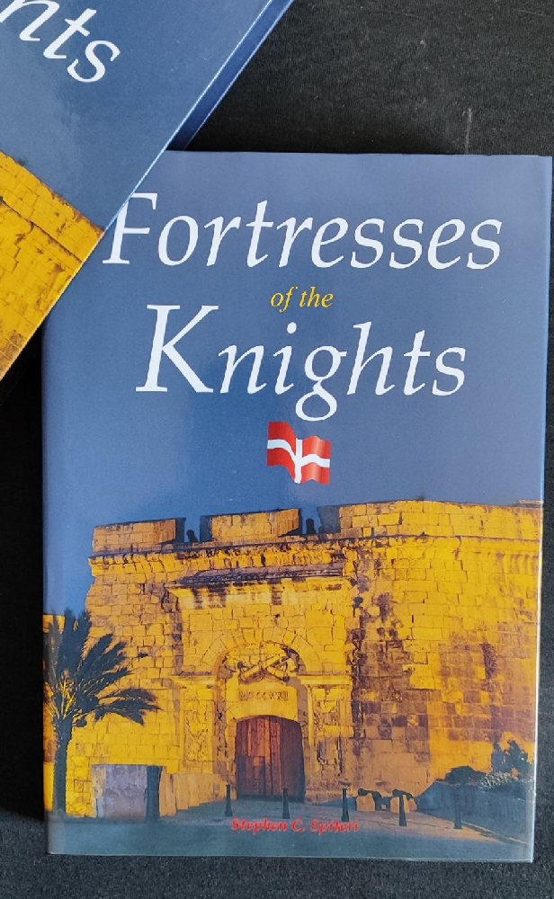 Spiter Stephen C., Fortresses of the Knights of Malta, autographed, HB, with case