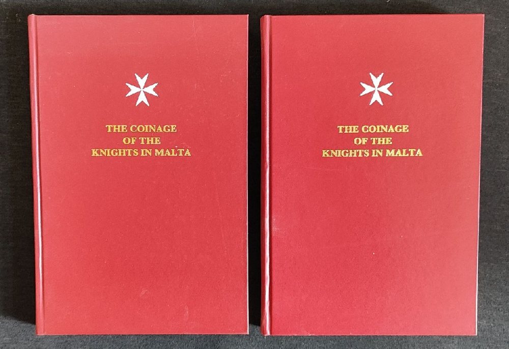 Restelli Felice & Sammut Joseph C., The Coinage of the Knights of Malta, 2 volumes, 1977