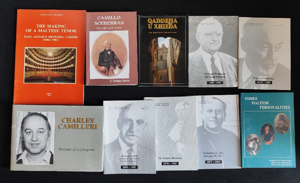 Farrugia Randon R., Camillo Sciberras; & Three Maltese Personalities; Charles Camilleri, Portrait of