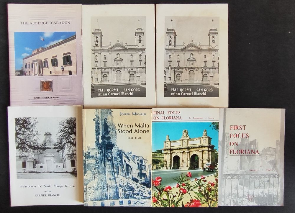 Micllef Joseph, When Malta Stood Alone; Tonna E., First Focus on Floriana & Final Focus on Floriana;