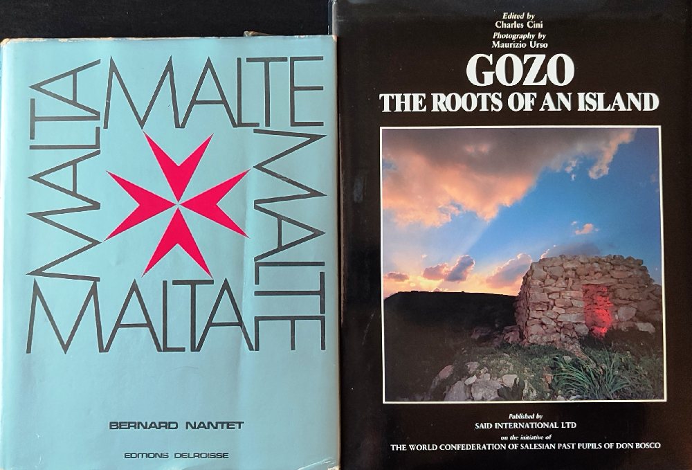 Nanter Bernard, Malta; Cini Charles (editor), Gozo, Roots of an Island, 1990 HB, (2)