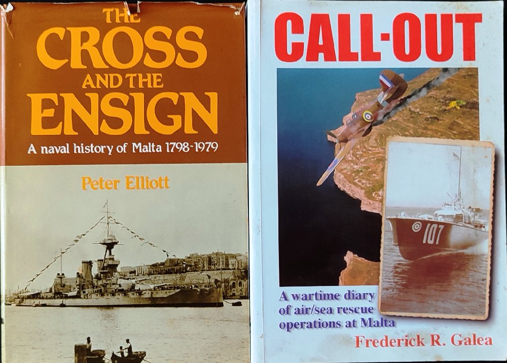 Elliot Peter, The Cross and the Ensigjn; Galea Frederick R., Call-Out (2)