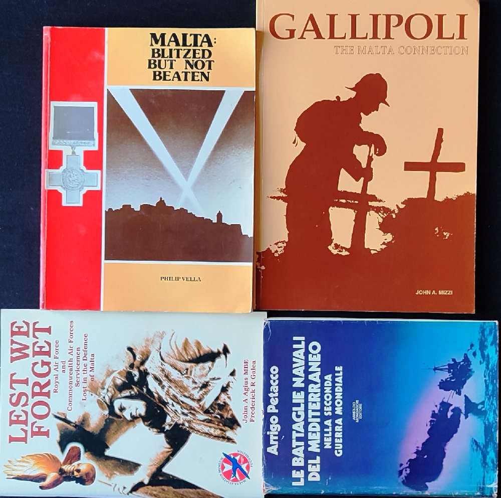 Vella Philip, Malta: Blitzed but not Beaten; Petacco Arrigo, Le Battaglie Navali del Mediterraneo; M