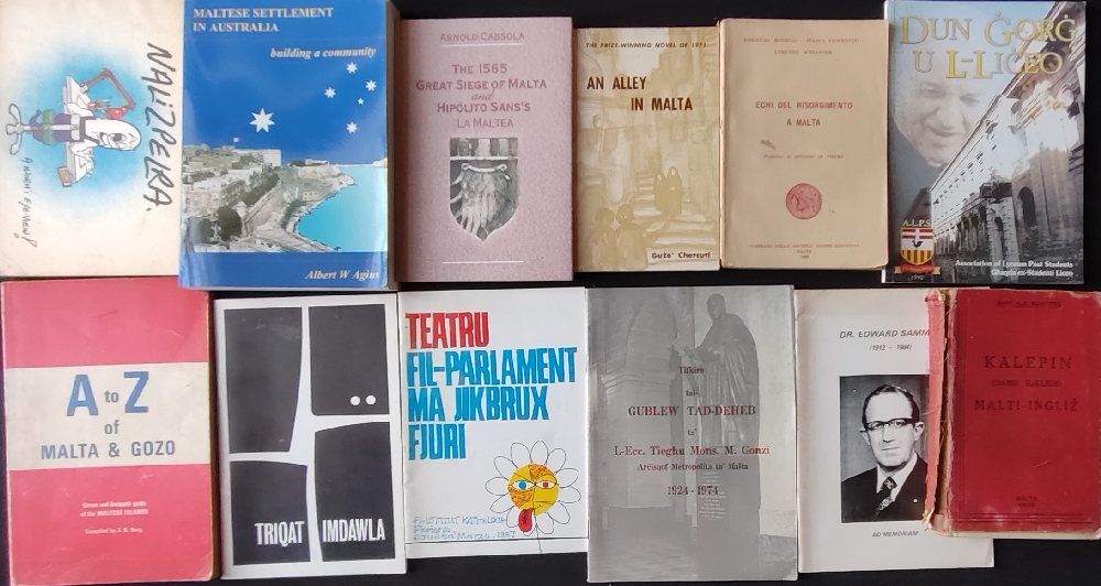 NAZILPERA, A Worm's Eye View, 1992; Busuttil ED., Kalepin Malti-Ingliz; Cassola Arnold, The 1565 Gre