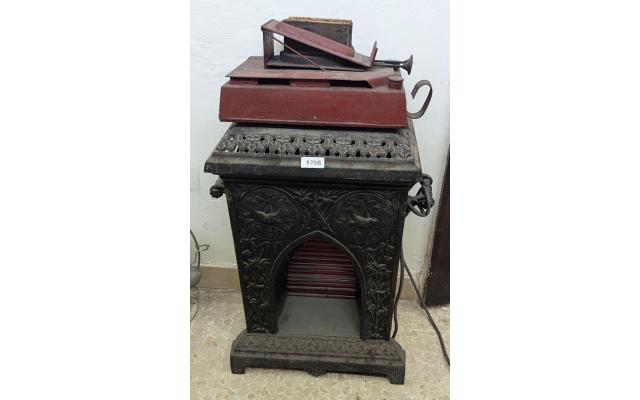 Cast iron heater, early 1900