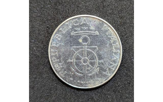 Repubblica Italiana nickel coin L100, 1881-1981